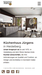 Mobile Screenshot of kuechenhausjuergens.de